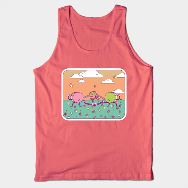 Macarons Jumprope Tank Top by Mended Arrow